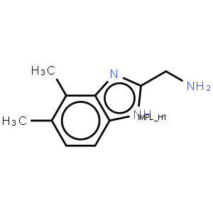 (4,5-二甲基-1H-苯并咪唑-2-基)甲胺盐酸盐