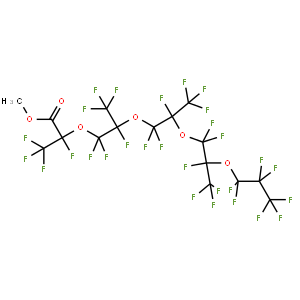 Methyl perfluoro-2,5,8,11-tetramethyl-3,6,9,12-tetraoxapentadecanoate 97%