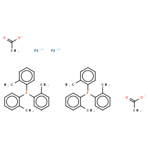 反式-双[邻(二邻甲苯基膦)苄基]二乙酸二钯(II)