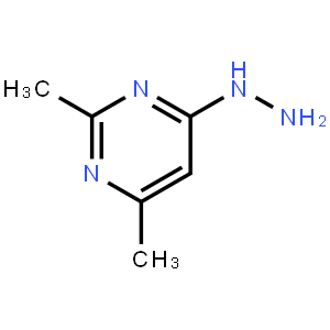 4-肼-2,6-二甲基嘧啶