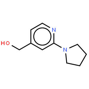 4-(Hydroxymethyl)-2-(pyrrolidin-1-yl)pyridine 97+%