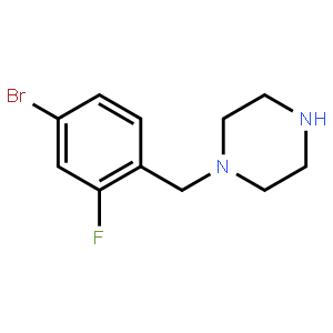 1-(4-溴-2-氟苄基)哌嗪