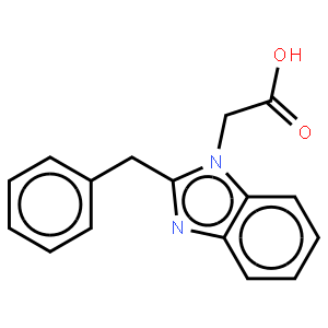 (2-benzyl-1H-benzimidazol-1-yl)acetic acid(SALTDATA: FREE)