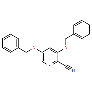 3,5-双(苯基甲氧基)-2-吡啶甲腈