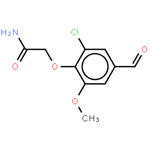 2-(2-chloro-4-formyl-6-methoxyphenoxy)acetamide(SALTDATA: FREE)