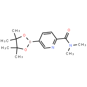 N,N-二甲基-5-(4,4,5,5-四甲基-1,3,2-二氧杂环戊硼烷-2-基)吡啶酰胺