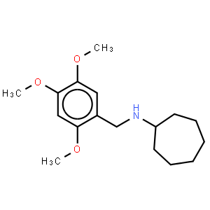 N-(2,4,5-trimethoxybenzyl)cycloheptanamine(SALTDATA: HBr)