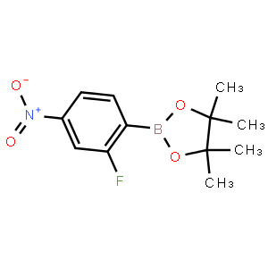 2-FLUORO-4-NITROPHENYLBORONIC ACID, PINACOL ESTER