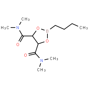 2-丁基-1,3,2-二氧硼戊环-4S,5S-二羧酸双(二甲氨基化合物)