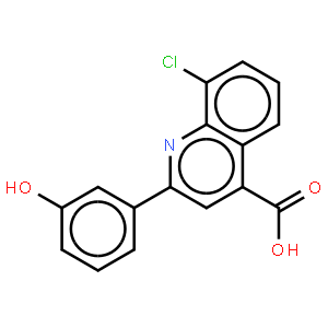 8-氯-2-(3-羟苯基)-喹啉-4-羧酸