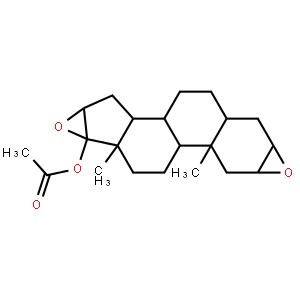 (2b,3a,16a.17a)双环氧-17b-乙酰氧基-5α-雄甾烷