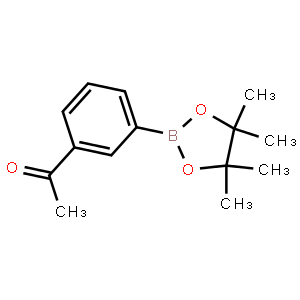 1-[3-(4,4,5,5-四甲基-1,3,2-二氧硼五环-2-基)苯基]乙酮