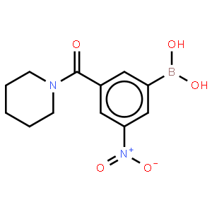 3-硝基-5-(哌啶-1-羰基)苯基硼酸