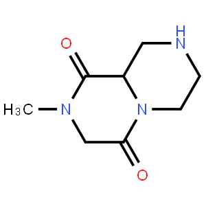 2-methyltetrahydro-2H-pyrazino[1,2-a]pyrazine-1,4(3H,6H)-dione(SALTDATA: FREE)