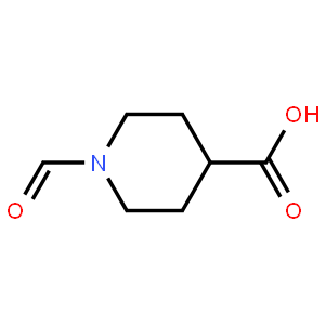 1-醛基哌啶-4-甲酸