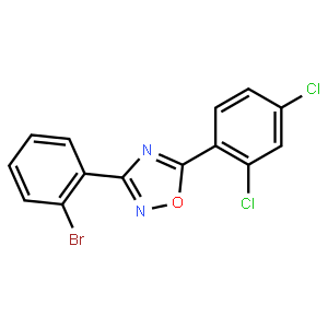3-(2-溴苯基)-5-(2,4-二氯苯基)-1,2,4-噁二唑
