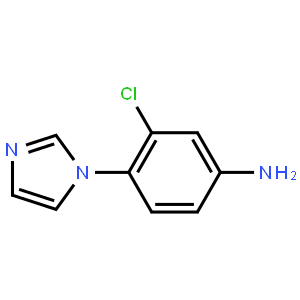 3-氯-4-咪唑基-1-基-苯基胺