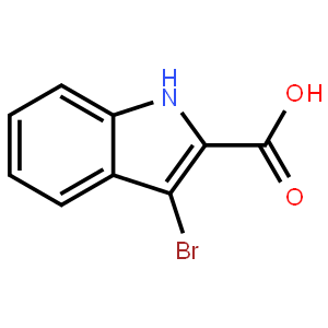 3-溴吲哚-2-甲酸