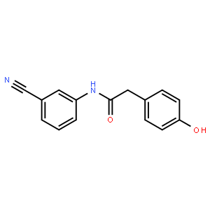 N-(3-Cyano-phenyl)-2-(4-hydroxy-phenyl)-acetamide
