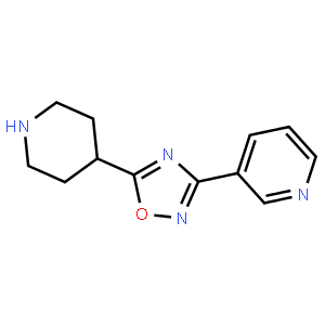3-(5-Piperidin-4-yl-1,2,4-oxadiazol-3-yl)pyridine