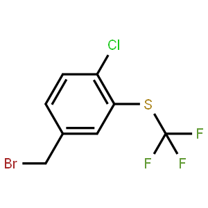 4-氯-3-三氟甲硫基溴苄