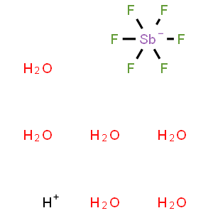 氟偏锑酸 六水合物
