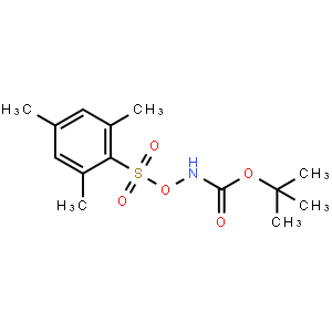 tert-Butyl (mesitylsulfonyl)oxycarbamate