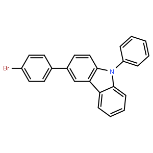 3-(4-溴苯基)-9-苯基咔唑