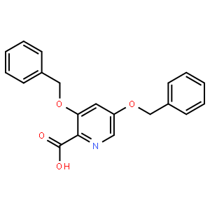 3,5-双(苯基甲氧基)-2-吡啶羧酸