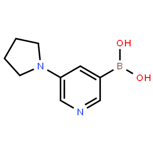 5-PYRROLIDINOPYRIDINE-3-BORONIC ACID