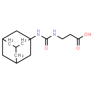 N-[(1-adamantylamino)carbonyl]-beta-alanine(SALTDATA: FREE)
