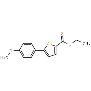 Ethyl 5-(4-methoxyphenyl)-2-thiophenecarboxylate