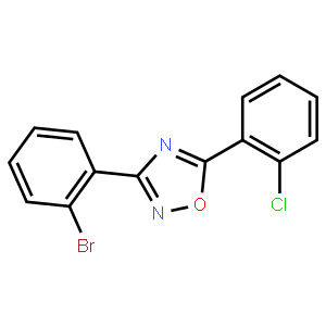 3-(2-溴苯基)-5-(2-氯苯基)-1,2,4-噁二唑