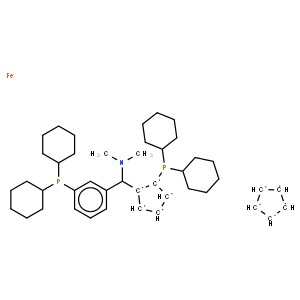 (S)-1-二环己基膦-2-[(S)-α-(N,N-二甲氨基)-2-(二环己基膦)苄基]二茂铁