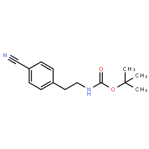 2-(4-氰基苯基)-N-BOC-乙胺
