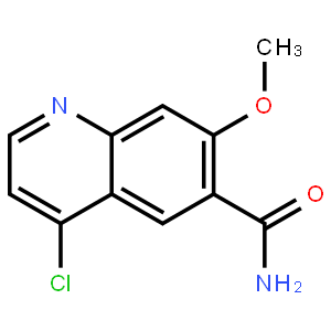 6-Quinolinecarboxamide, 4-chloro-7-methoxy-