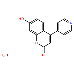 7-羟基-4-(4-吡啶基)香豆素一水化物