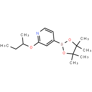 2-(sec-Butoxy)-4-(4,4,5,5-tetramethyl-1,3,2-dioxaborolan-2-yl)pyridine