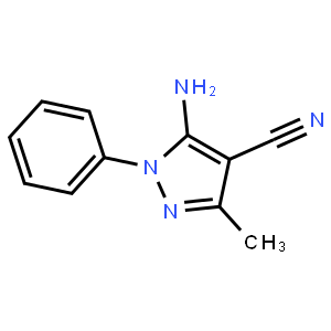 5-氨基-4-氰基-3-甲基-1-苯基-1H-吡唑