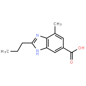 2-正丙基-4-甲基-6-羧基苯并咪唑