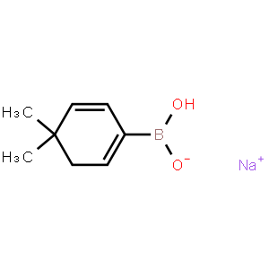 4,4-二甲基-1,5-环己二烯基硼酸单钠盐