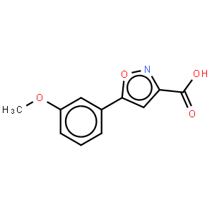 5-(3-甲氧基-苯基)-异恶唑-3-羧酸