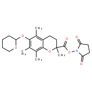 (2R)-6-(四氢-2H-吡喃-2-氧基)-2,5,7,8-四甲基苯并二氢吡喃-2-羧酸琥珀酰亚胺酯