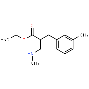 Ethyl 2-methylaminomethyl-3-m-tolyl-propionate