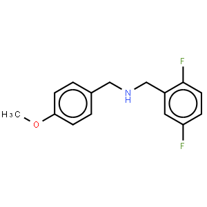(2,5-difluorobenzyl)(4-methoxybenzyl)amine(SALTDATA: HBr)