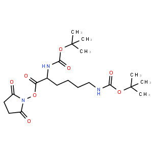 N,N'-二叔丁氧羰基-L-赖氨酸 N-丁二酰亚胺酯