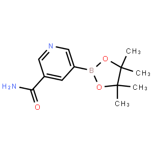 5-氨基甲酰吡啶-3-硼酸频哪酯