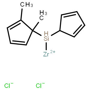 二甲基双(环戊二环烯基)硅基二氯化锆