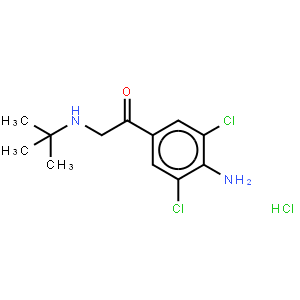 4-氨基-3,5-二氯-a-叔丁基氨基苯乙酮盐酸盐