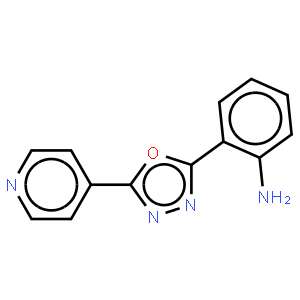 2-(5-pyridin-4-yl-1,3,4-oxadiazol-2-yl)aniline(SALTDATA: FREE)